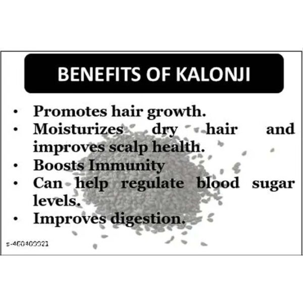 KALONJI POWDER (100 g) with STEEL SPOON FREE!!! - Image 2