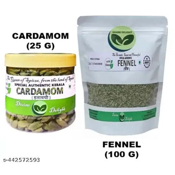 FENNEL (100 G) | CARDAMOM (25 G) COMBO PACK