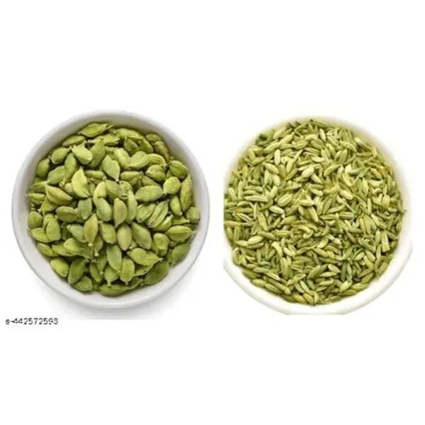 FENNEL (100 G) | CARDAMOM (25 G) COMBO PACK - Image 2