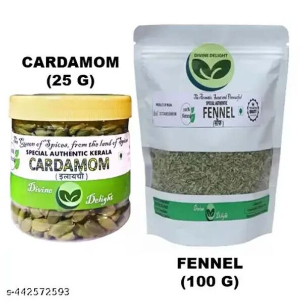 FENNEL (100 G) | CARDAMOM (25 G) COMBO PACK