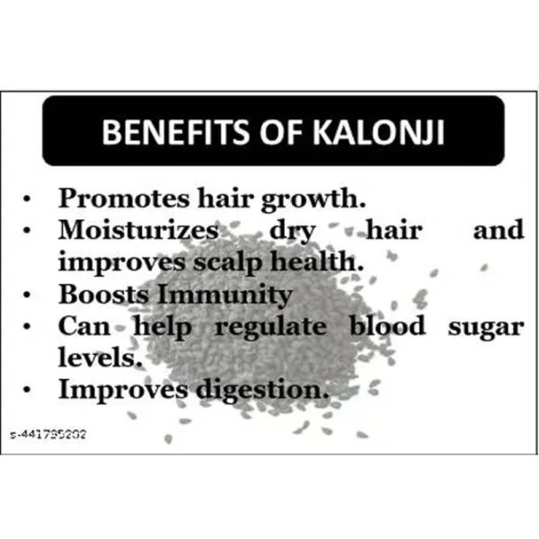 KALONJI SEEDS - 100 g pack of 2 (200 g) - Image 2